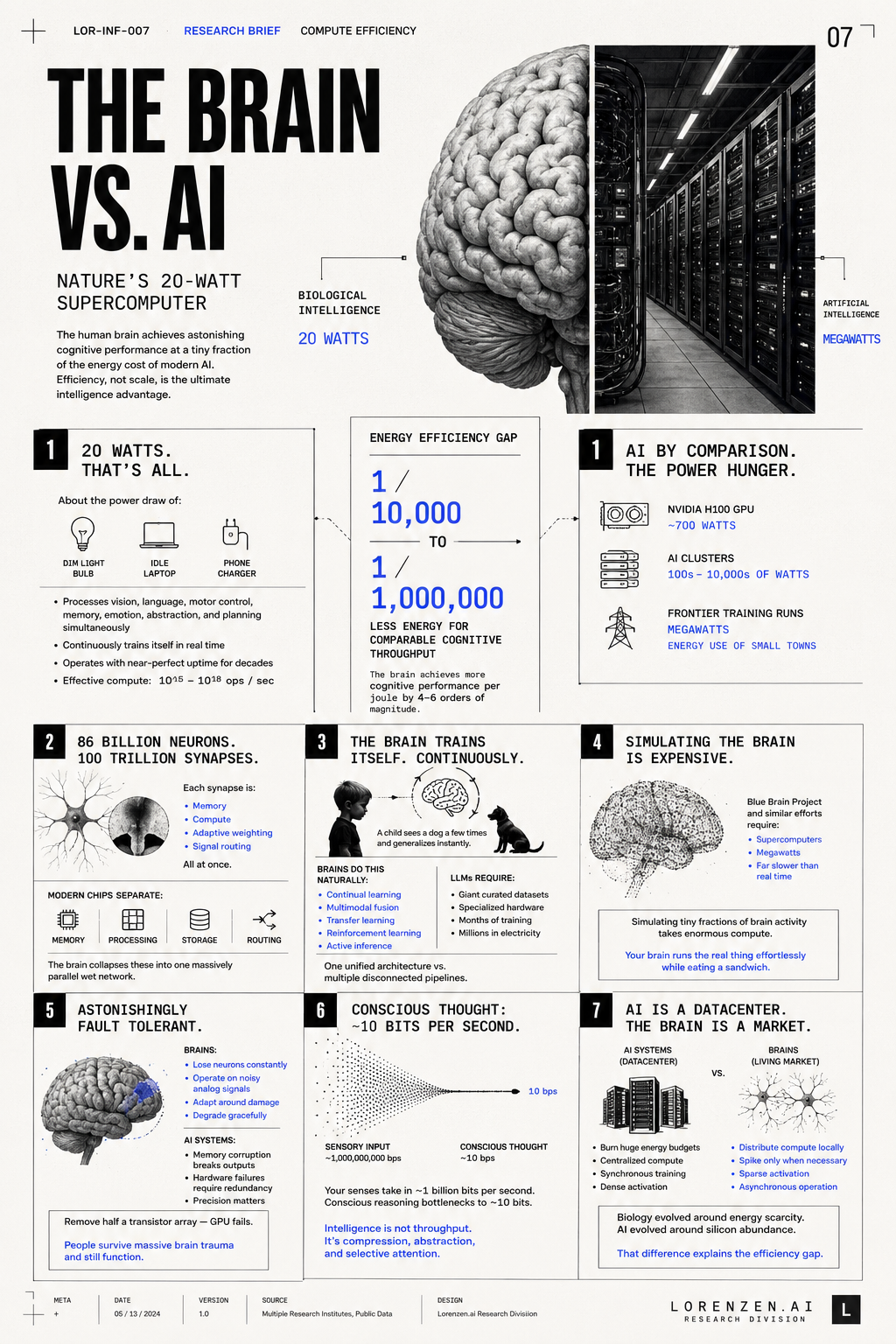 Brain vs AI